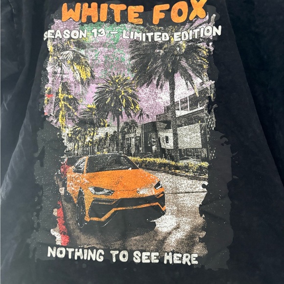 WHITE FOX TEE - Picture 2 of 4